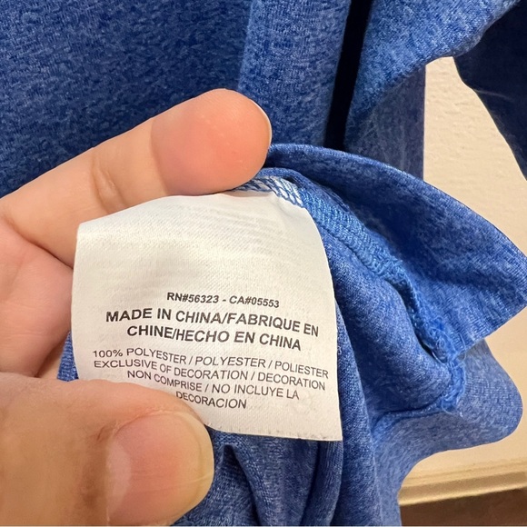 Nike Golf Tour Performance shirt Blue XL - Picture 3 of 6